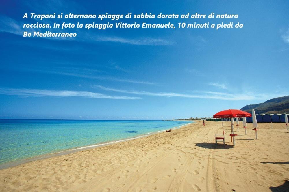 Be Mediterraneo, In Centro Sul Mare - In The Center Beach Front - 80 Mq Трапани Екстериор снимка